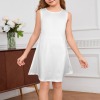 Custom Girl's Sleeveless A Line Dresses
