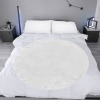 Custom Circular Ultra-Soft Micro Fleece Blanket 47"