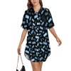 Front-Buttoned Shirt Dress