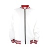 Custom Men's Striped Trim Bomber Jacket