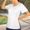 Custom Specialized Women's V-Neck Short Sleeve Sports Tops
