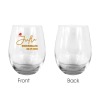 Custom Stemless Wine Glass(15oz)