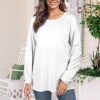 Custom Personalized Women's Long Sleeve Round Neck T Shirts