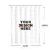 Custom Waterproof Shower Curtain(72"x84")