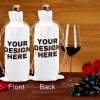 Custom Wine Bottle Bag with Drawstring