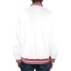 Custom Men's Striped Trim Bomber Jacket