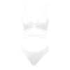 All-Over Print Women Cross String Bikini Set