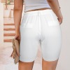 Custom Individualized Women's Button Pocket Shorts