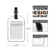 Custom Leather Luggage Tag