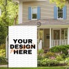 Custom Durable Cotton Linen Garden Flag(12"X18")