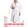 Plus Size Women's Flannel Bathrobe