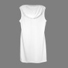 Custom Specialized Women's Drawstring Sleeveless Hooded Dress
