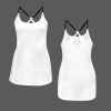 Custom Personalized Women's Built-in Bra & Shorts Crossback Pocket Sport Dress