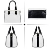 Boston Handbag-Black Handle