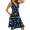 Sleeveless Halterneck Dress