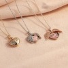 Heart Locket Photo Necklace with Totem