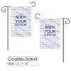Custom Garden Flag 12" x18"（Made in Queen）