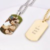 UV Print Stainless Steel Necklace