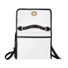 Waterproof Canvas Bag-Black (All Over Print)