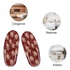 Custom Women's Cotton Non-Slip Warm Slipper