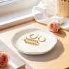 Wavy Round Jewelry Dish