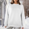All-Over Print Women's Crew Neck Pullover Long Sleeve Knit Sweater