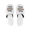 Custon Men's Cotton Non-Slip Warm Slipper