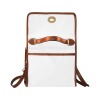 Waterproof Canvas Bag-Brown (All Over Print)