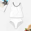 Custom Personalized Women's Round Neck Tankini Set