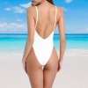 All-Over Print Women's Sexy Backless One-Piece Swimsuit