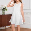 Custom Girl's Sleeveless A Line Dresses