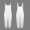 Custom Specialized Women's Bow Strap Pocket Long Jumpsuit