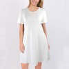 Custom Individualized Women's Round Neck Short Sleeve Casual Dress