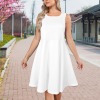 All-Over-Print Women's Sleeveless A-Line Casual Dress