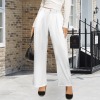 Custom Specialized Women's High Waist Long Straight Wide Leg Pants