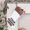 Custom Soft Christmas Stocking Sock