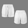 Custom Specialized Women's Tie Front Elastic High Waist Pocket Shorts