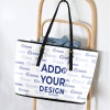 Custom Leather Tote Bag