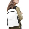 Fabric Backpack with Side Mesh Pockets
