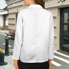 All-Over Print Women's Open Front Casual Long Sleeve Blazer