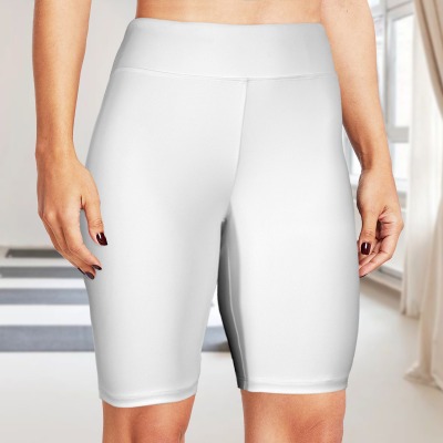 Custom Individualized Women's High Waist Yoga Sport Shorts
