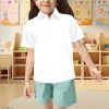 Little Girls' All Over Print Polo Shirt