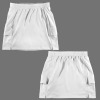 Custom Personalized Girls Elastic Waist Side Pocket Sports Skirt