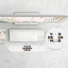 Custom Mouse Pad with Keyboard Wrist Rest