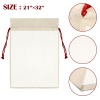 Santa Claus Drawstring Bag 21"x32" (One-Sided Printing)