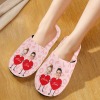 Custom Women's Cotton Non-Slip Warm Slipper