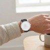 Classic Leather Strap Watch