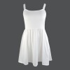 Custom Individualized Women's Square Neck Sleeveless A-Line Pocket Casual Dress