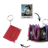 Mini Leather Photo Album Keychain