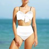 Custom Individualized Women's Chest Bow Bikini Set